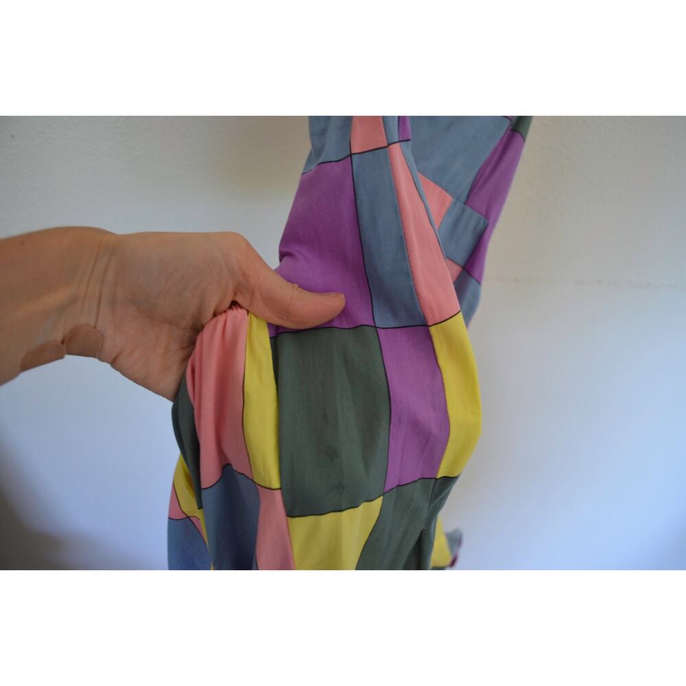 Anthropologie Bandeau Spaghetti Strap Maxi Cuixmala Patchwork Dress - Picture 11 of 11